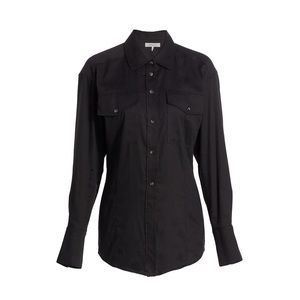 NWT FRAME Women’s Arie Linen-Blend Shirt XXS